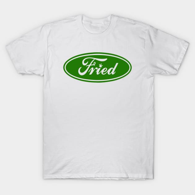 Fried Car Logo T-Shirt by Illustrious Graphics 